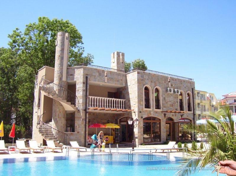 Kalia, Zweizimmer, Zweibalkon, Top-Apartment Sunny Beach Exterior foto